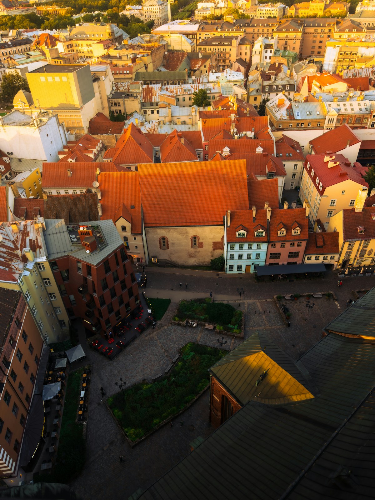 Riga'nın tarihi kent merkezi